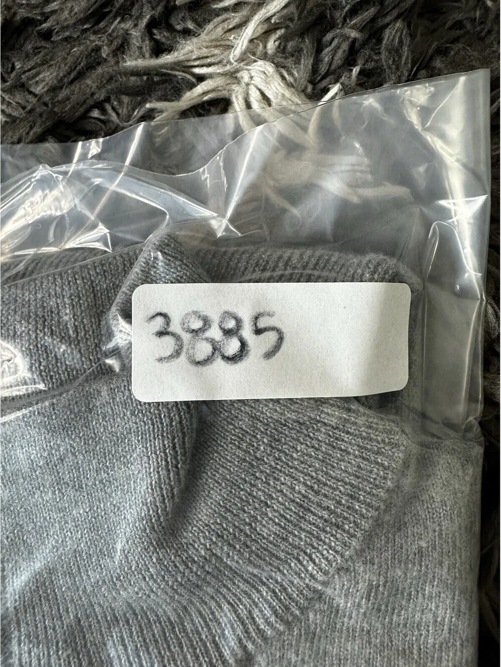 Christian Lacroix 100% Extrafine Merino Wool 1/4 Zip Sweater Gray Mens Medium